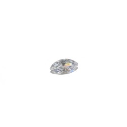 Cubic Zirconia Marquise Cut, Clear, 7x14mm