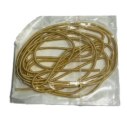 FRENCH WIRE 0.9MM/1MTR, RICH GOLD