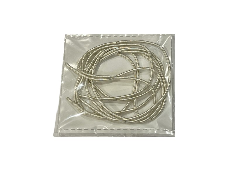 FRENCH WIRE 0.9MM/1MTR, SILVER PLATED, SHINY