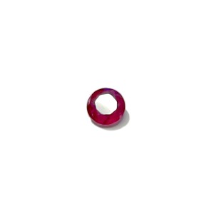 ruby round diamond cut 6mm