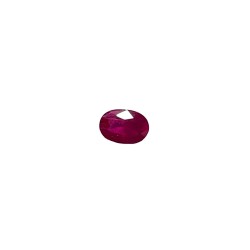 ruby cut stone oval 5x7mm