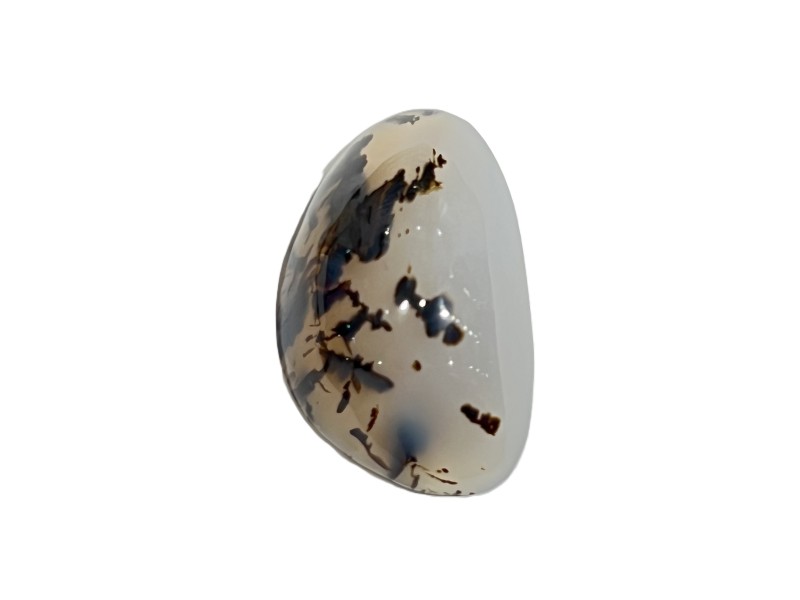 51ct MONTANA AGATE 3.5x2.1cm cabochon