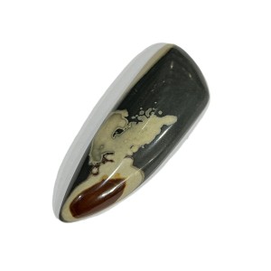 28.46ct WONDERSTONE JASPER 4.7x1.8cm cabochon