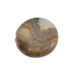 68ct RARE PRUDENT MAN AGATE 3.4CM cabochon