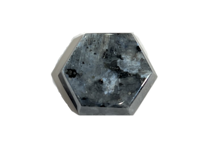 29.9ct LARVIKITE 2.5CM cabochon