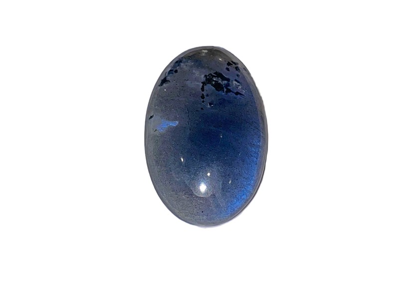 57.2Ct LABRADORITE 2.3X3.8CM cabochon