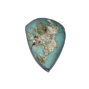 30.6Ct DESERT BLOSSOM TURQUOISE 1.9X2.6CM cabochon