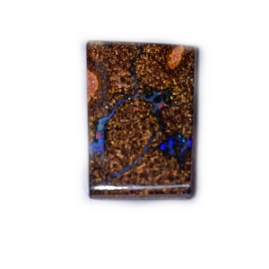 19Ct BOULDER OPAL 3.1x2.4cm cabochon