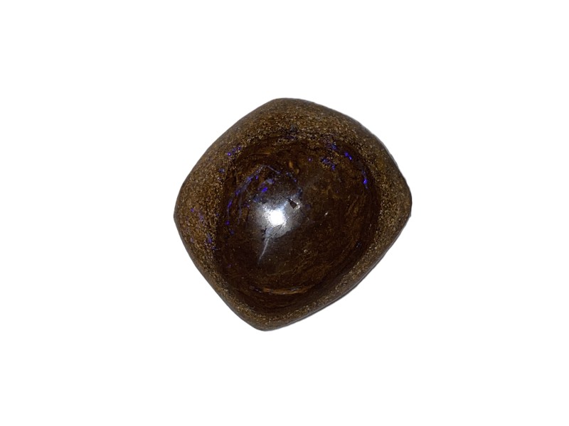 45Ct BOULDER OPAL 2.5x2.8cm cabochon