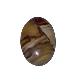 20.8Ct RARE POLYCHROME JASPER 2.3X3.8CM cabochon