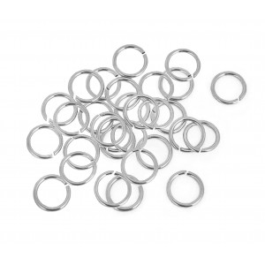 Silver 925 Open Jump Ring - 0.6mm x 3.7mm