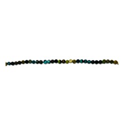 Turquoise Faceted 4mm Round beads