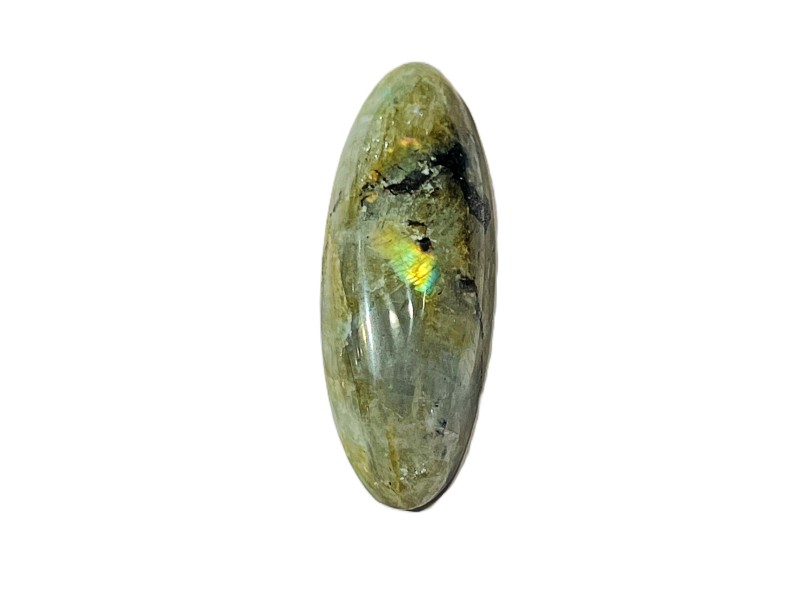 62ct LABRADORITE 4.4cm x 1.7cm cabochon