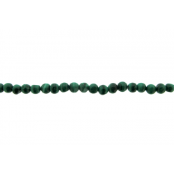 Malachite Round Beads - 4mm