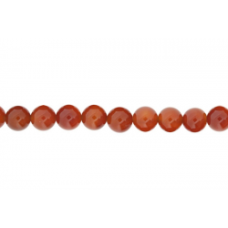 Carnelian Round Beads, 8 mm                               