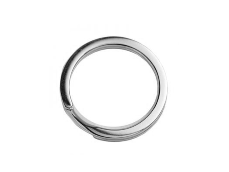 Sterling Silver 925 Key Ring 32mm - Bellore Rashbel