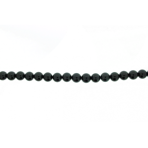 Onyx Black Round Beads - 12 mm                