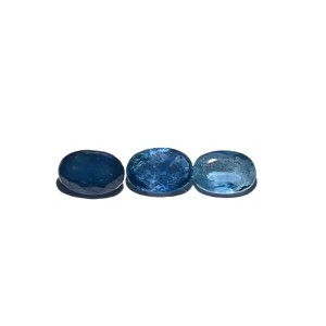 Sapphire Cut Stone, Oval, 4 x 6 mm